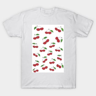 Wild Cherries Print T-Shirt